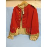 Dress tunic of the Seaforth Highlanders (some gold braid replaced)