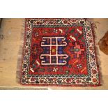 Small Shiraz rug and a Pakistan Bokhara rug