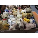 Large quantity of various mid to late 20th Century soft toys and bears