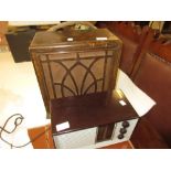 Marconiphone wooden cased moving coil speaker, No.