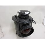 Black painted ' The Adlake Non Sweating Lamp '