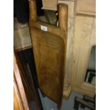 Antique elm butcher's shoulder