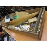 Part built remote control wooden model pond yacht