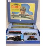 Hornby dublo electric train set in original fitted box