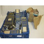 Box containing a quantity of various Osram valves,