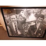 Signed black and white photograph of 1970 F.A.