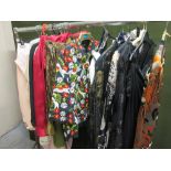 Quantity of ladies couture including: Guy Laroche, Nina Ricci, Frank Usher,