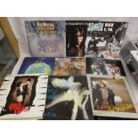 Collection of long playing vinyl records to include Yes - Fragile