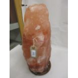 Large Himalayan salt lamp