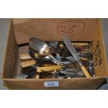 Quantity of various silver plated flatware