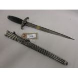 World War II Hungarian Presidential Guard dress dagger,