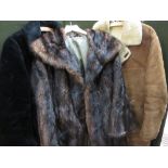 Ladies three quarter length fur coat, a Dellbury ladies three quarter length coat,