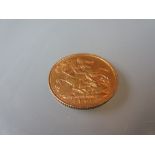 Edward VII gold sovereign,