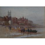 FREDERICK E. J. GOFF (1855-1931) CROMER BEACH; CROMER FROM GOLF LINKS A pair, both signed and