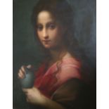 AFTER ANDREA DEL SARTO (1486-1530), 19th Century ST MARY MAGDALENE Oil on canvas 57.5 x 47cm. ++