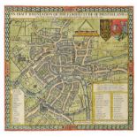 Old Plans of Bristow. An interesting folio of early plans and maps of Bristol, together with