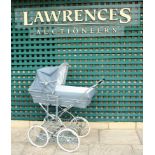 Silver Cross Pram - Grey - N.B. This item is sold as a collectable item and is not for use as a pram