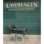 Marmet Green Pram - N.B. This item is sold as a collectable item and is not for use as a pram