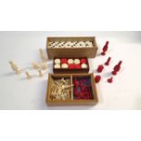 Selection of Games in Bone and Ivory