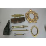 Assorted collectables including frames, gauges etc.