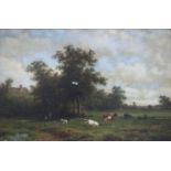 ANTHONIE JACOBUS VAN WYNGAERDT (1808-1887) PASTORAL SCENES A near pair, both signed, oil on panel