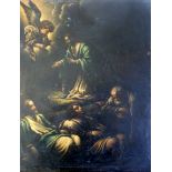 AFTER FRANCESCO BASSANO THE YOUNGER (1549-1592) THE AGONY IN THE GARDEN Oil on copper, unframed 36 x