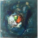 •MARIT GUINNESS ASCHAN (1919-2004) UNTITLED Enamel, signed, on perspex mount 10 x 10cm. ++ Good
