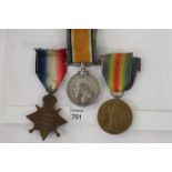 A GT WAR R NAVY TRIO 1914/15 Star, British War & Victory Medals named to K.15911 Sto 1 R N.