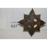 A SILVER 4/7th DRAGOONS OFFICERS BADGE. A 4th/7th Royal Dragoon Guards officers, Birmingham