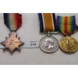 A ROYAL FLYING CORPS TRIO. A 1914/15 Star, British War & Victory Medals named to 3535 2..A.M. H G