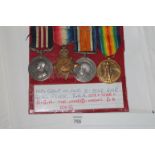 AN MILITARY MEDAL GROUP OF FOUR TO GNR FLUCK RGA. A GV Military Medal named to 39112 BMBR G W