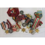 MINIATURE MEDALS A quantity of Miniature Medals including original silver issues, MM GV etc.