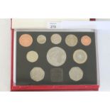 CASED PROOF SETS. Including a 1996 Year Silver Anniversary Set celebrating 25 years of Decimal