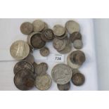 USA & CANADIAN COINAGE. United States of America Dollars dated 1921 and 1926, Half Dollars, Quarters