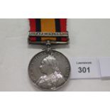 A QSA SINGLE BAR MEDAL TO THE ROYAL ENGINEERS. A Queens South Africa Medal with bar Cape Colony,
