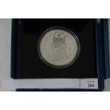 A FIVE OUNCE SILVER PROOF PIECE. A Royal Mint QE11 Diamond Jubilee 5oz limited edition proof piece