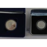 SILVER PROOF COINAGE. Cased silver proof coinage including a 90th B-day QM 1990 Crown, Diana SP