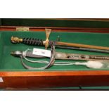 COMMEMORATIVE SWORDS & DAGGERS. A Wilkinson sword made to celebrate the wedding of The Prince of