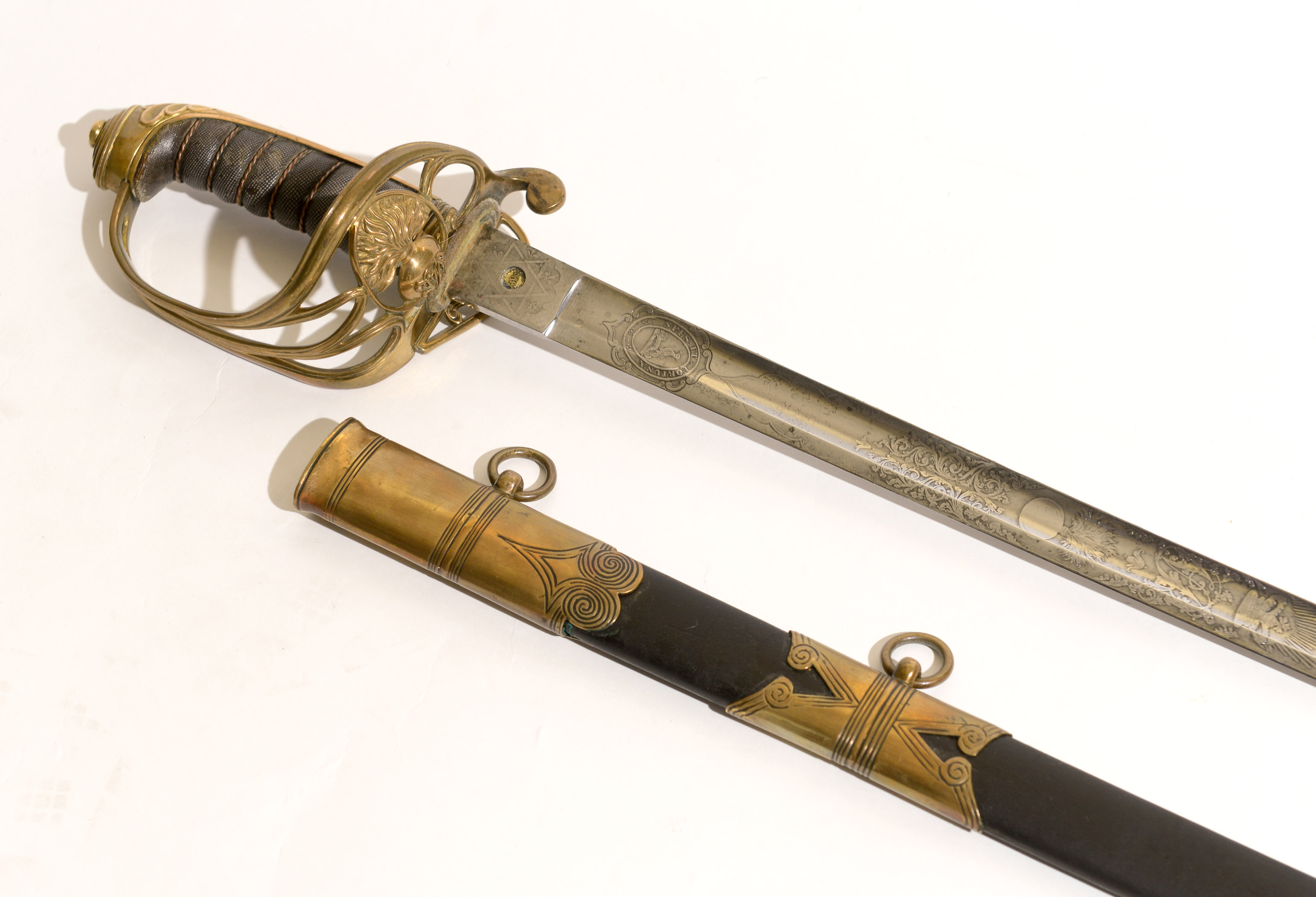 LORD CHELMSFORD's SWORD. A Grenadier Guards sword by Henry Wilkinson of Pall Mall London, un-