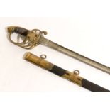 LORD CHELMSFORD's SWORD. A Grenadier Guards sword by Henry Wilkinson of Pall Mall London, un-