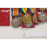 THREE GT WAR PAIRS SLI / OX & BUCKS LI /Q O R GLASGOW YEO. British War & Victory Medals named to