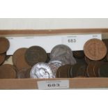 COPPER COINAGE OF THE 19th & 20th C. GB, Empire and World 19th or 20thC coinage issues, including