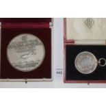 MEDALLIONS & COINAGE. A silver prize medal awarded to John Babtie in 1848, 1st Arithmetic Class