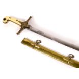 A GENERAL OFFICERS MAMELUKE. A General Officers Mameluke 1831 pattern sword by Wilkinsons, number