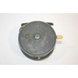 HARDY FISHING REEL - THE SILEX NO 2 a 4 1/2" Salmon Fly Reel 'The Silex No 2', with a brass foot,
