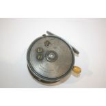 HARDY FISHING REEL - THE SILEX NO 2 a 3 1/2" reel The Silex No 2, with an alloy foot, ivorine winder