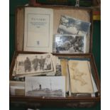 QTY OF MILITARY & OTHER POSTCARDS including a variety of military postcards, Salonica Army, Group