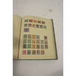 STAMP ALBUMS 6 albums including Great Britain, British Commonwealth, USA, mint and used examples.