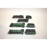 HORNBY LOCOMOTIVES & ROLLING STOCK a collection of unboxed locomotives and rolling stock,