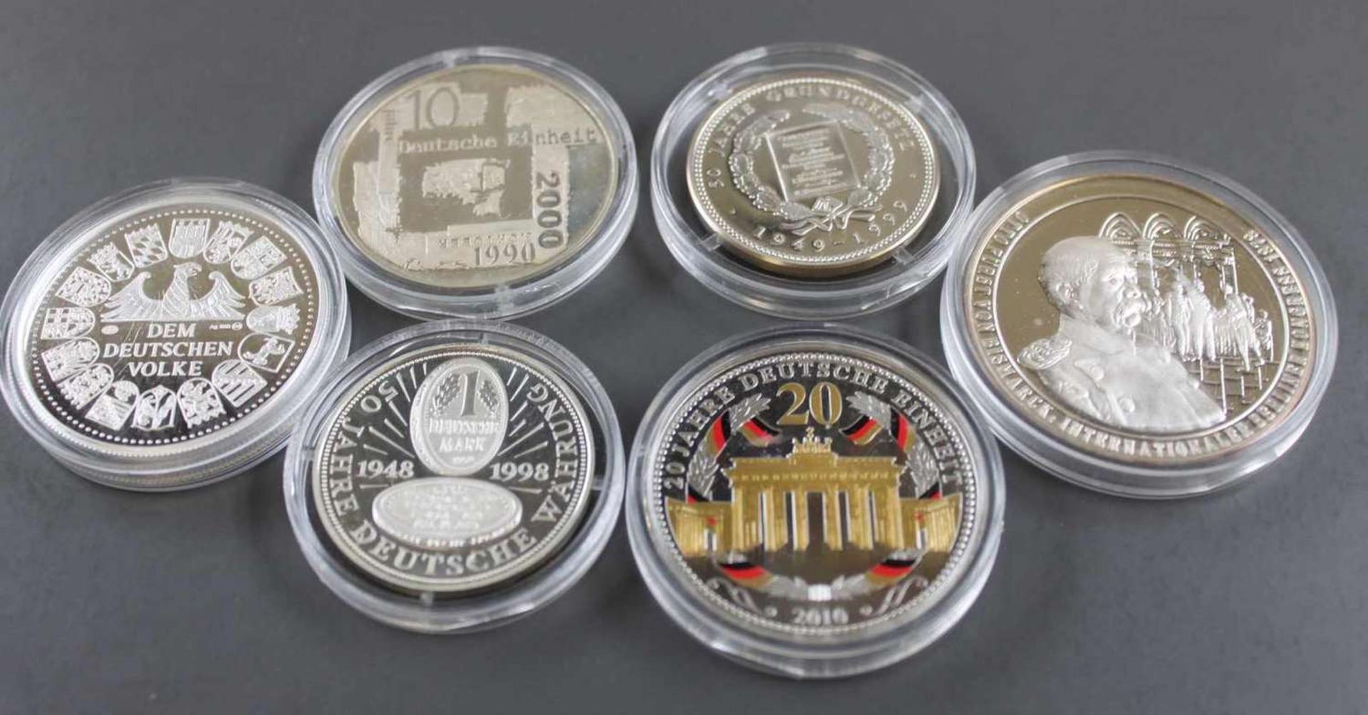 BRD, Lot Medaillen, bestehend aus: 750 Jahre Berlin - Internationaler Berliner Kongress 1878, Silber